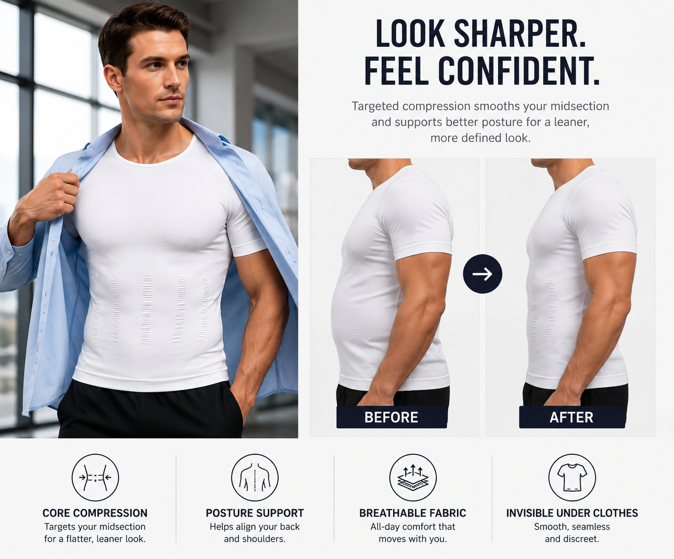 CoreForm Compression Tee