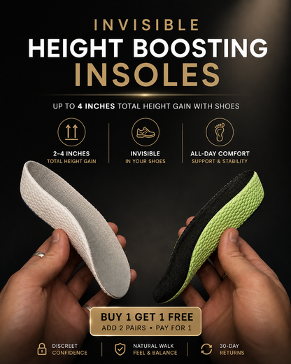 Elevate™ | Invisible Height Insoles