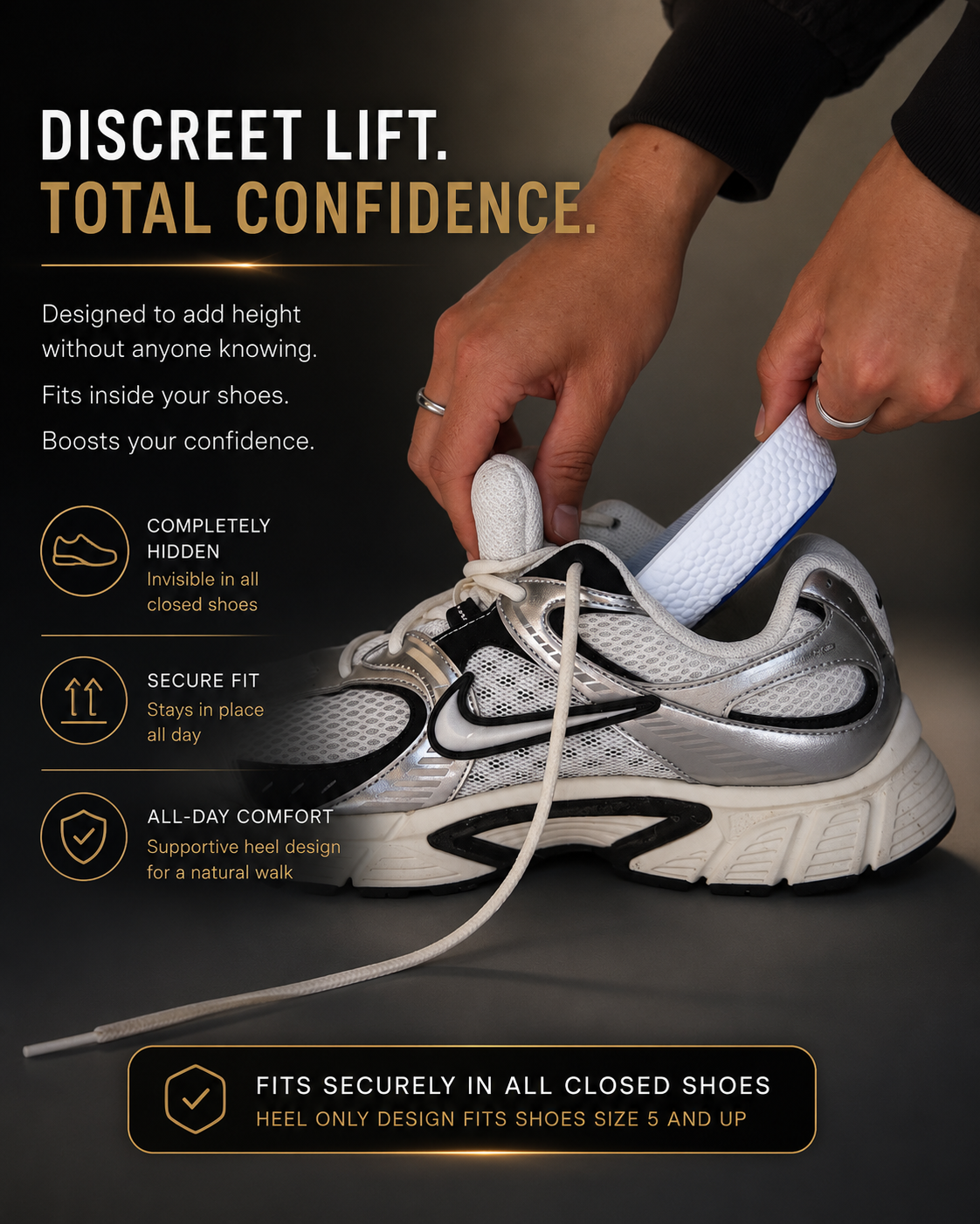 Elevate™ | Invisible Height Insoles